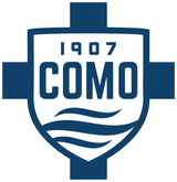 Como badge